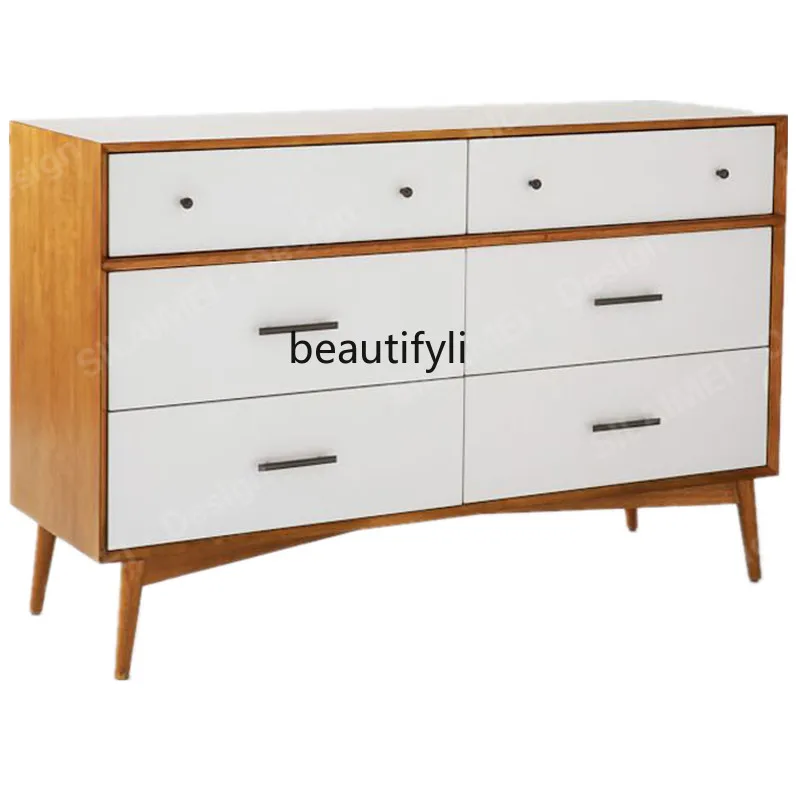 Nordic Solid Wood Sideboard Locker Bedroom Side Cabinet Sideboard Chest of Drawers Nordic Buffet
Nordic Solid Wood Sideboard Locker Bedroom Side Cabinet Sideboard Chest of Drawers Nordic Buffet