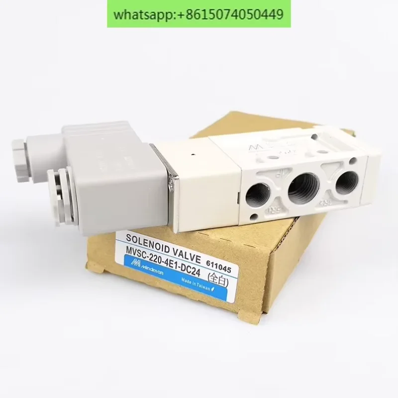 Электромагнитный клапан MINDMAN MVSC-220-4E1/MVSC-220-4E2-DC24V-AC220-AC110, оригинальный
Электромагнитный клапан MINDMAN MVSC-220-4E1/MVSC-220-4E2-DC24V-AC220-AC110, оригинальный