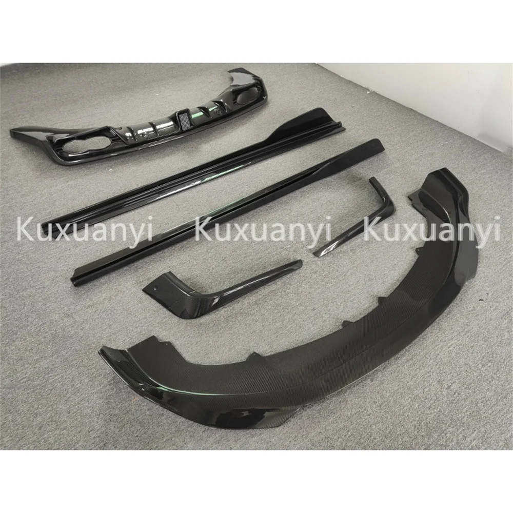 15-17 For Bentley Continental GT Upgrade ST Style Carbon Fiber Front Lip Side Skirt Rear Diffuser Fan Blade Body Kit
15-17 For Bentley Continental GT Upgrade ST Style Carbon Fiber Front Lip Side Skirt Rear Diffuser Fan Blade Body Kit