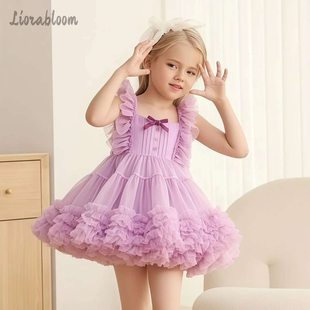Dopamine-Palette Dresses Colorful Tulle Dresses Girls' Everyday Dresses Elegant Evening Gowns Flower Girl Dresses
Dopamine-Palette Dresses Colorful Tulle Dresses Girls' Everyday Dresses Elegant Evening Gowns Flower Girl Dresses