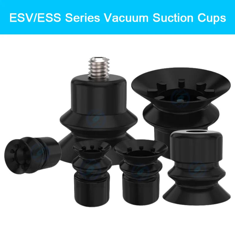 10pcs/pack FESTO type ESV/ESS Series Double-layer corrugated vacuum suction cup ESS/ESV-10/15/20/25/30/40/50-BS/N
10pcs/pack FESTO type ESV/ESS Series Double-layer corrugated vacuum suction cup ESS/ESV-10/15/20/25/30/40/50-BS/N