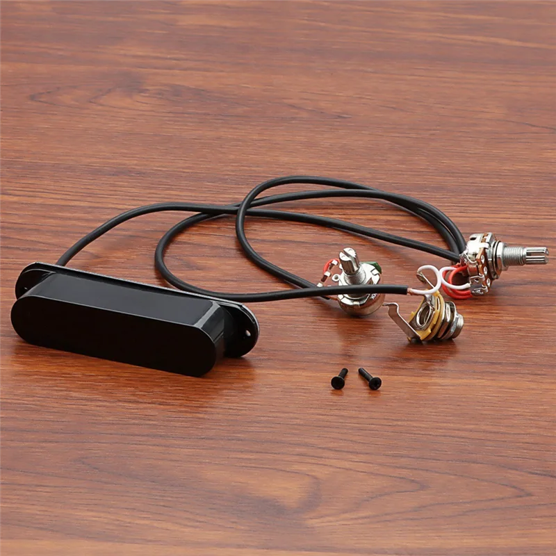 Dropship-Closed Single Coil Pre-Wired Pickup Harness With Volume Control For Electric Guitar Black Guitar Pickup With Line
Dropship-Closed Single Coil Pre-Wired Pickup Harness With Volume Control For Electric Guitar Black Guitar Pickup With Line