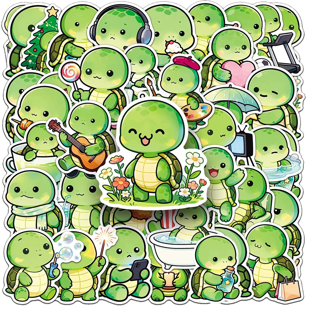10/30/50pcs Cute Cartoon Turtle MEME Stickers for Suitcase Guitar Motorcycle Laptop Car Funny Animal Decoration Sticker Toy Gift
10/30/50pcs Cute Cartoon Turtle MEME Stickers for Suitcase Guitar Motorcycle Laptop Car Funny Animal Decoration Sticker Toy Gift