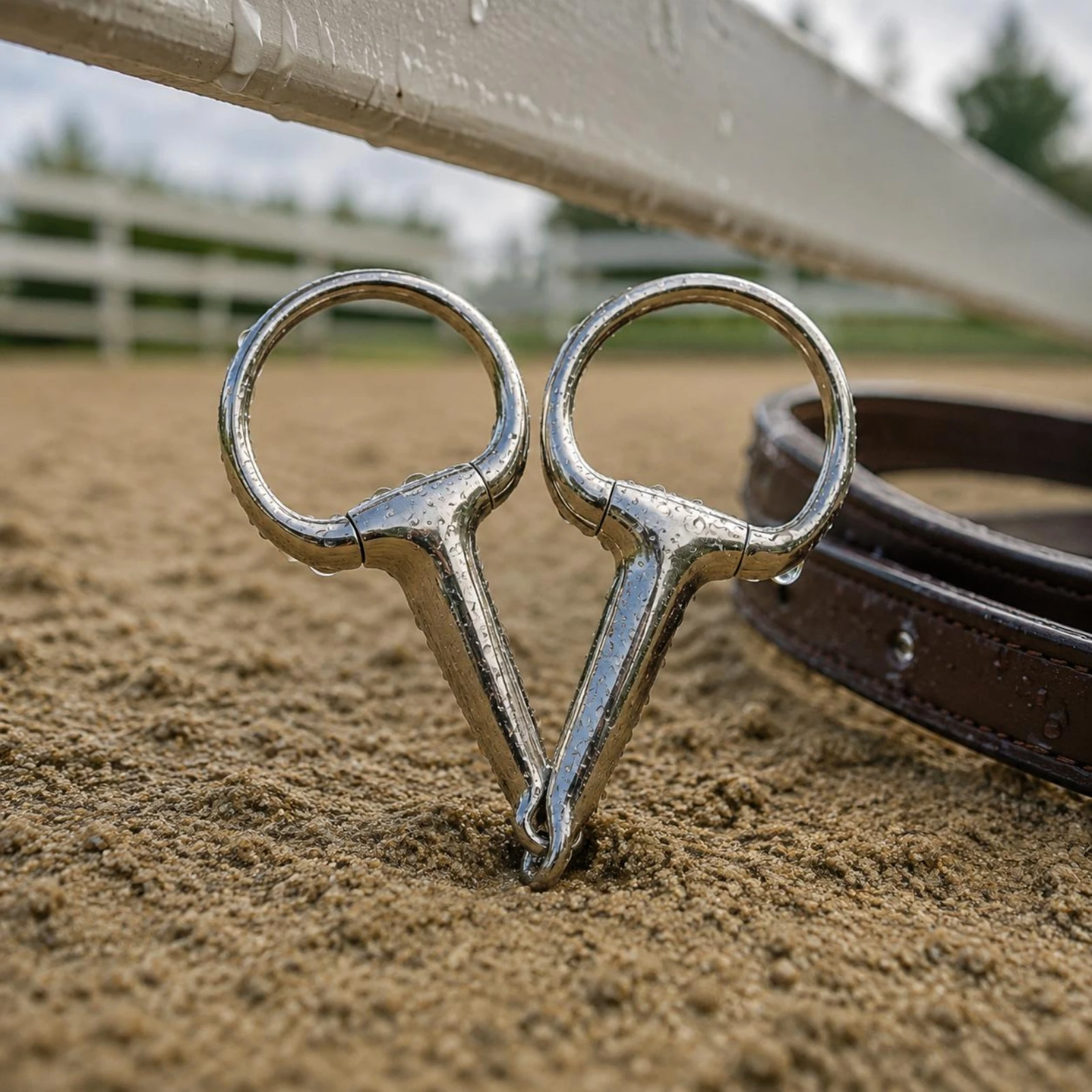 Stainless Steel Horse Bit Polished Silver Jointed Horse Bit Equestrian Gear Tack Accessory No Nutcracker Effect
Stainless Steel Horse Bit Polished Silver Jointed Horse Bit Equestrian Gear Tack Accessory No Nutcracker Effect