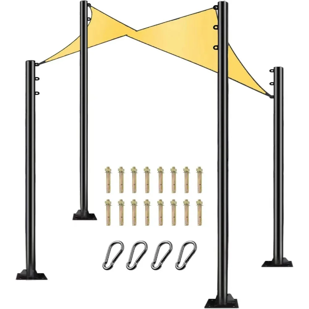 2025 Upgraded Sun Shade Sail Pole 9Ft Outdoor Sunshade Sail Post Support Awning Canopy Heavy Duty Metal Pole Kit for Outside Pat
2025 Upgraded Sun Shade Sail Pole 9Ft Outdoor Sunshade Sail Post Support Awning Canopy Heavy Duty Metal Pole Kit for Outside Pat
