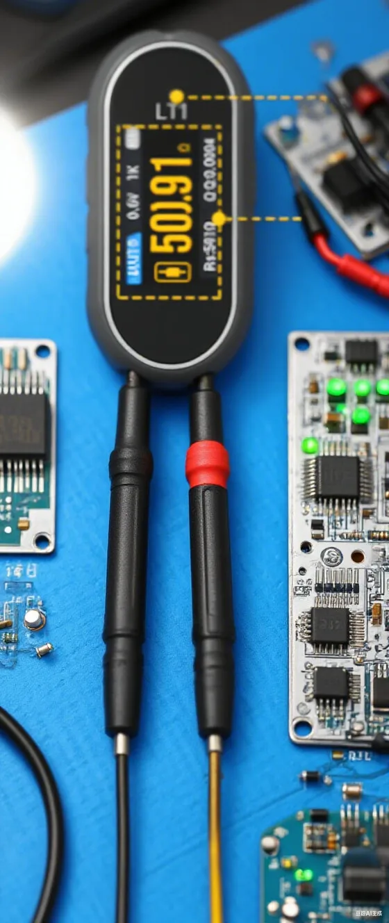 LT1 Mini Smarts Tweezers LCR Meter, ERP ESR Meter, Digital Resistance, Capacitance, Inductance, And Diode Continuity Test Tool
LT1 Mini Smarts Tweezers LCR Meter, ERP ESR Meter, Digital Resistance, Capacitance, Inductance, And Diode Continuity Test Tool