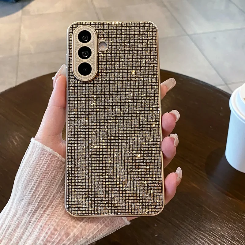 Luxury Bling Case for Samsung Galaxy A35 A34 5G A25 A36 A56 A53 A24 A16 A17 A15 Phone Case Full Diamond Lens Protection Cases
Luxury Bling Case for Samsung Galaxy A35 A34 5G A25 A36 A56 A53 A24 A16 A17 A15 Phone Case Full Diamond Lens Protection Cases