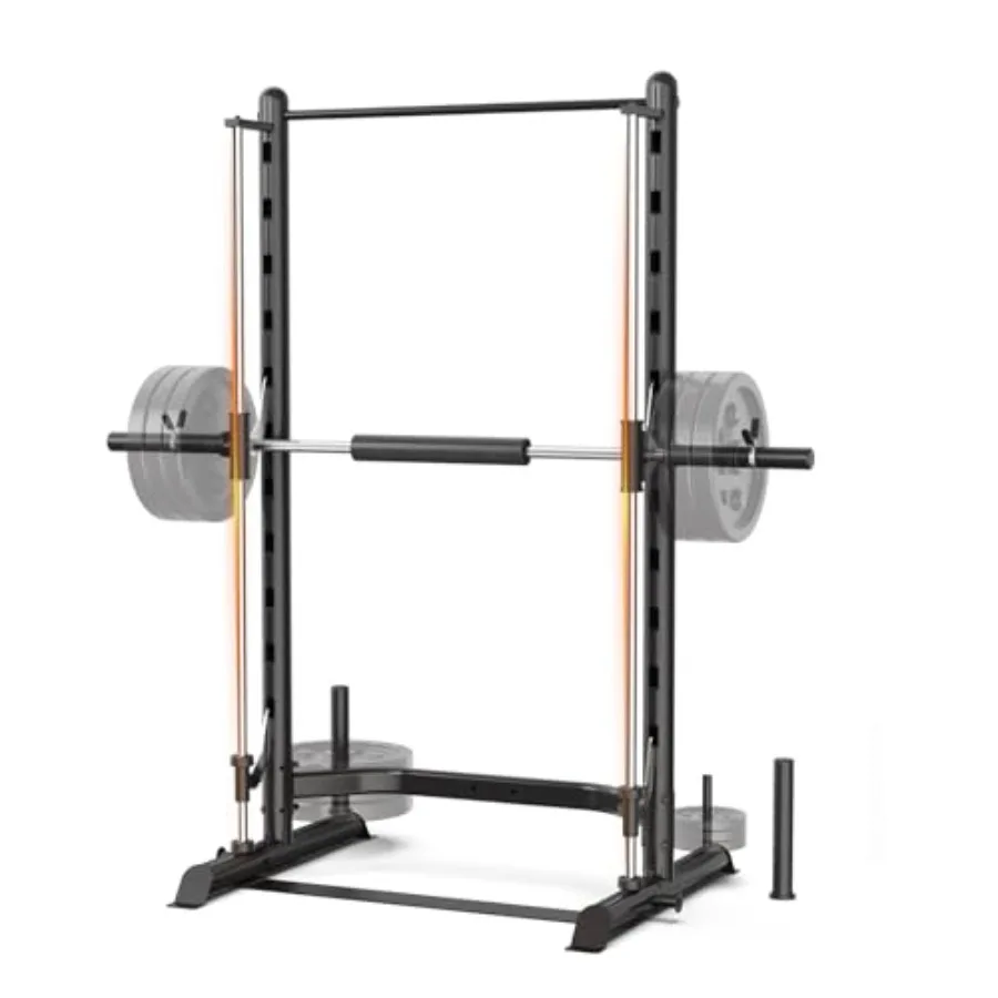 SincMill Squat Rack for Home Gym Bench Press Bar Weight Bench Set Power Rack Machine S1000 Steel Black Durable Heavy-Duty Desig
SincMill Squat Rack for Home Gym Bench Press Bar Weight Bench Set Power Rack Machine S1000 Steel Black Durable Heavy-Duty Desig