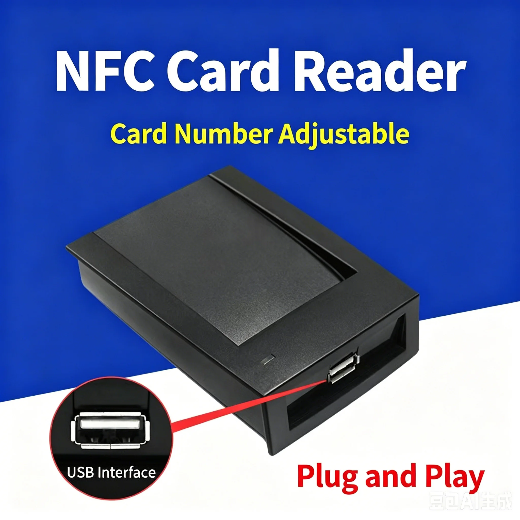 Low Frequency RFID Reader/Writer 125KHz for Access Control & Attendance Systems ID Card Reading And Writing
Low Frequency RFID Reader/Writer 125KHz for Access Control & Attendance Systems ID Card Reading And Writing