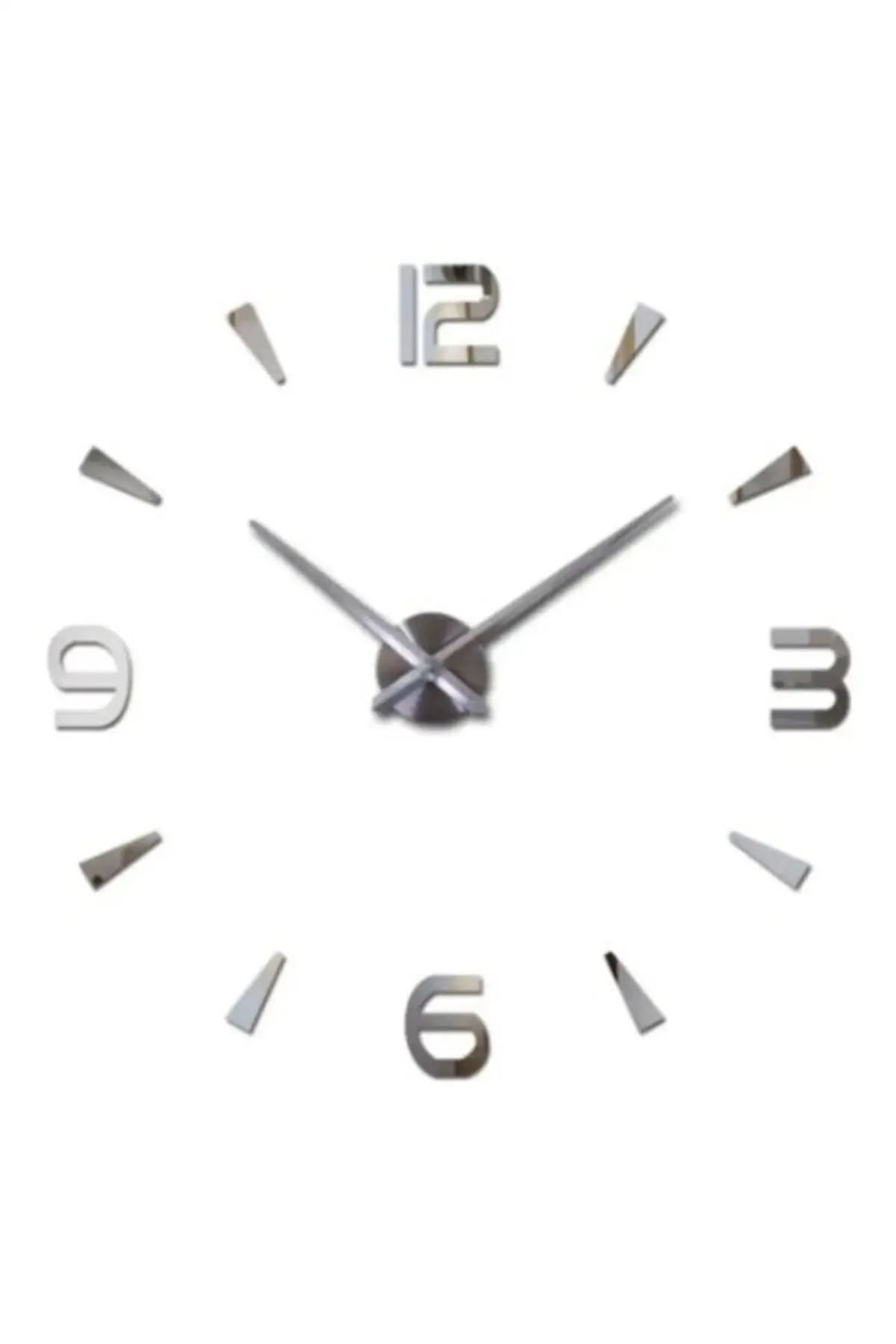 Uras Decorative 3 D Clock Triangle Digit Model Wall Clock Creative Home Decor
Uras Decorative 3 D Clock Triangle Digit Model Wall Clock Creative Home Decor