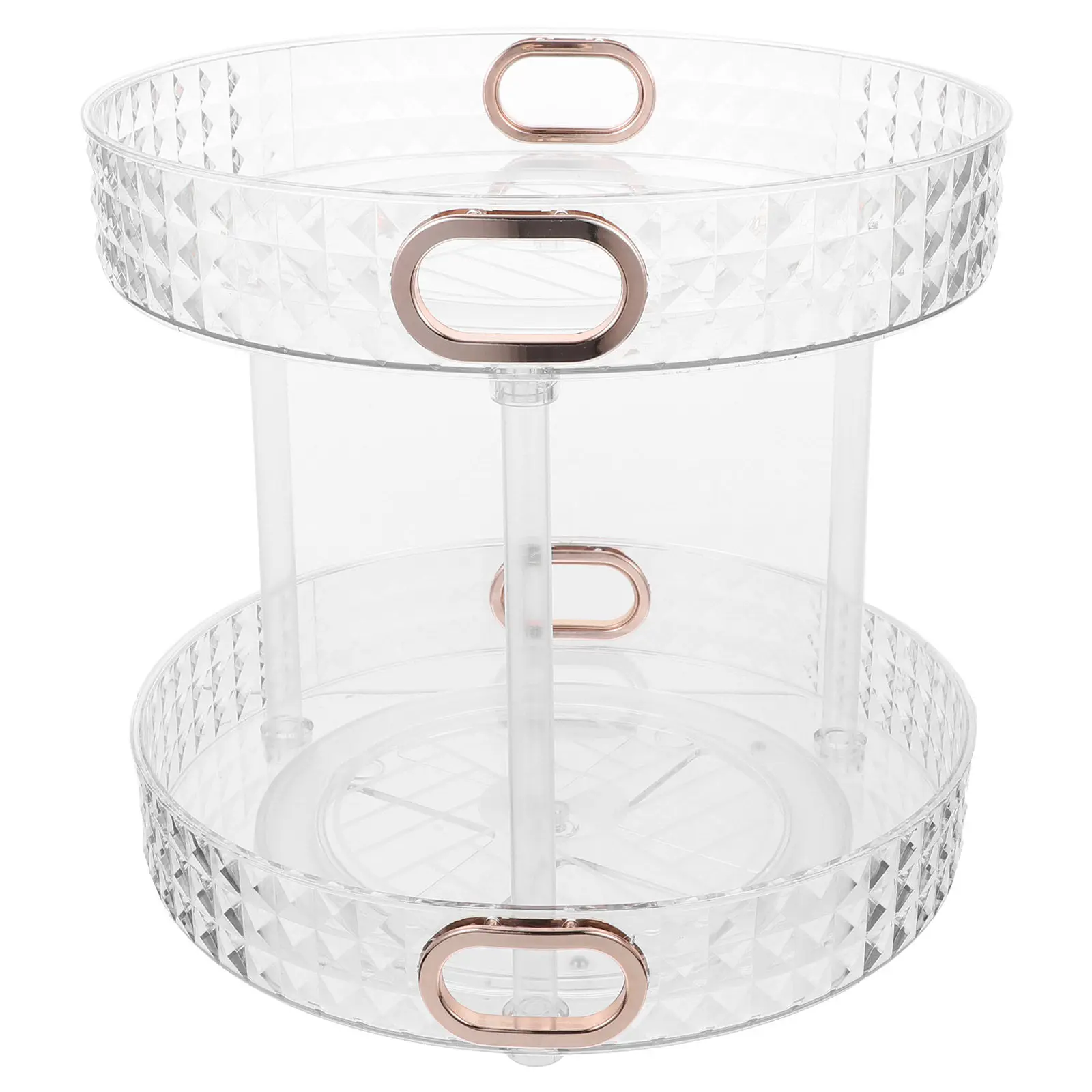 Double Layer Rotating Turntable Organizer Kitchen Condiment Storage Rack 360 Degree Spice Jar Holder Cabinet Shelf
Double Layer Rotating Turntable Organizer Kitchen Condiment Storage Rack 360 Degree Spice Jar Holder Cabinet Shelf