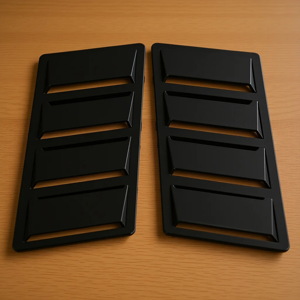 2Pcs Universal Car Hood Air Scoop ABS Vent Cover Durable Sporty Engine Intake Trim for Car Bonnet Exterior Decoration
2Pcs Universal Car Hood Air Scoop ABS Vent Cover Durable Sporty Engine Intake Trim for Car Bonnet Exterior Decoration