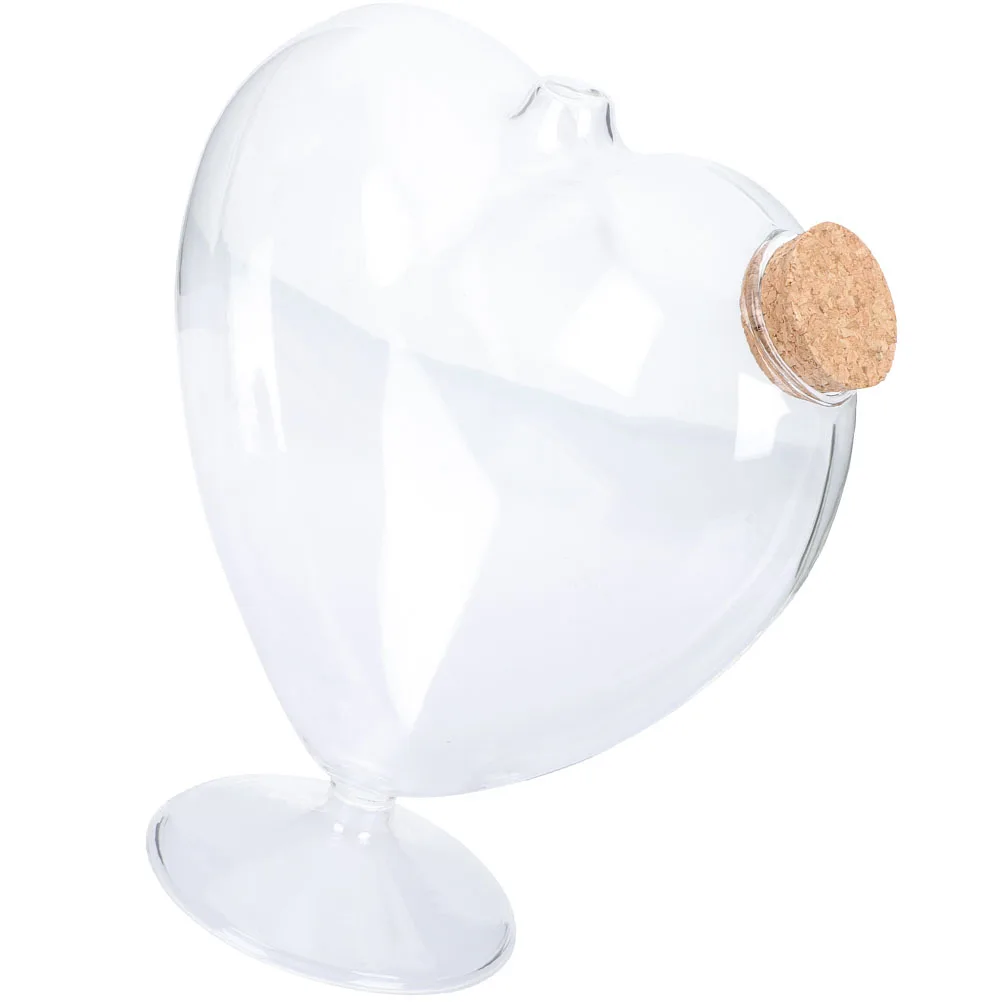 Glass Candy Jar Heart Shaped Storage Containers Clear Transparent Lid Dried Fruit Canister Snack Household Jewelry Box
Glass Candy Jar Heart Shaped Storage Containers Clear Transparent Lid Dried Fruit Canister Snack Household Jewelry Box