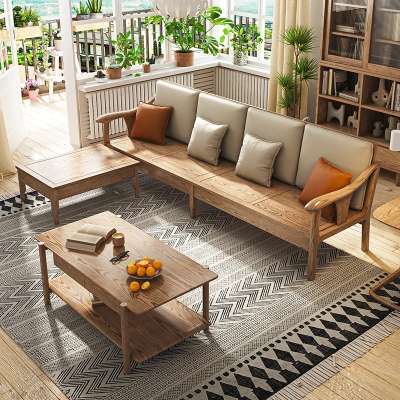 Nordic solid wood sofa living room new Chinese modern small apartment ash wood winter and summer dual-purpose fabric
Nordic solid wood sofa living room new Chinese modern small apartment ash wood winter and summer dual-purpose fabric