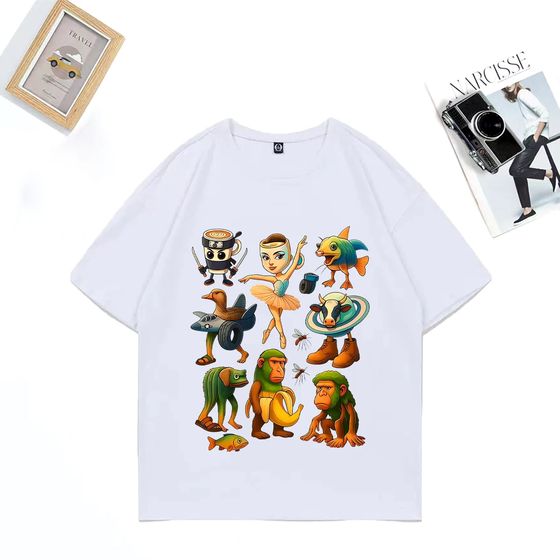 Italian Brainrot Funny Meme Unisex T-shirt Tralalero Tralala Tung Tung Tung Sahur Ballerina Capuchina Brr Brr Patapim T shirts
Italian Brainrot Funny Meme Unisex T-shirt Tralalero Tralala Tung Tung Tung Sahur Ballerina Capuchina Brr Brr Patapim T shirts