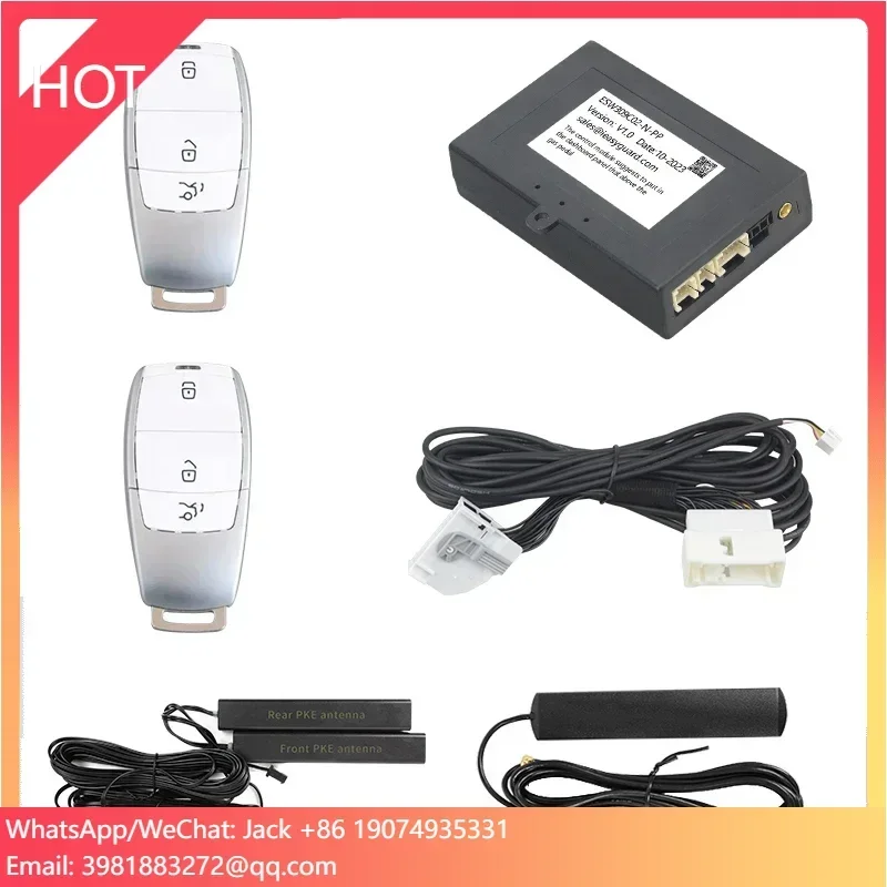 Factory Wholesale Price EASYGUARD Smart Key PKE Kit Fit For Benz With Factory OEM Push Start Button Keyless Entry
Factory Wholesale Price EASYGUARD Smart Key PKE Kit Fit For Benz With Factory OEM Push Start Button Keyless Entry