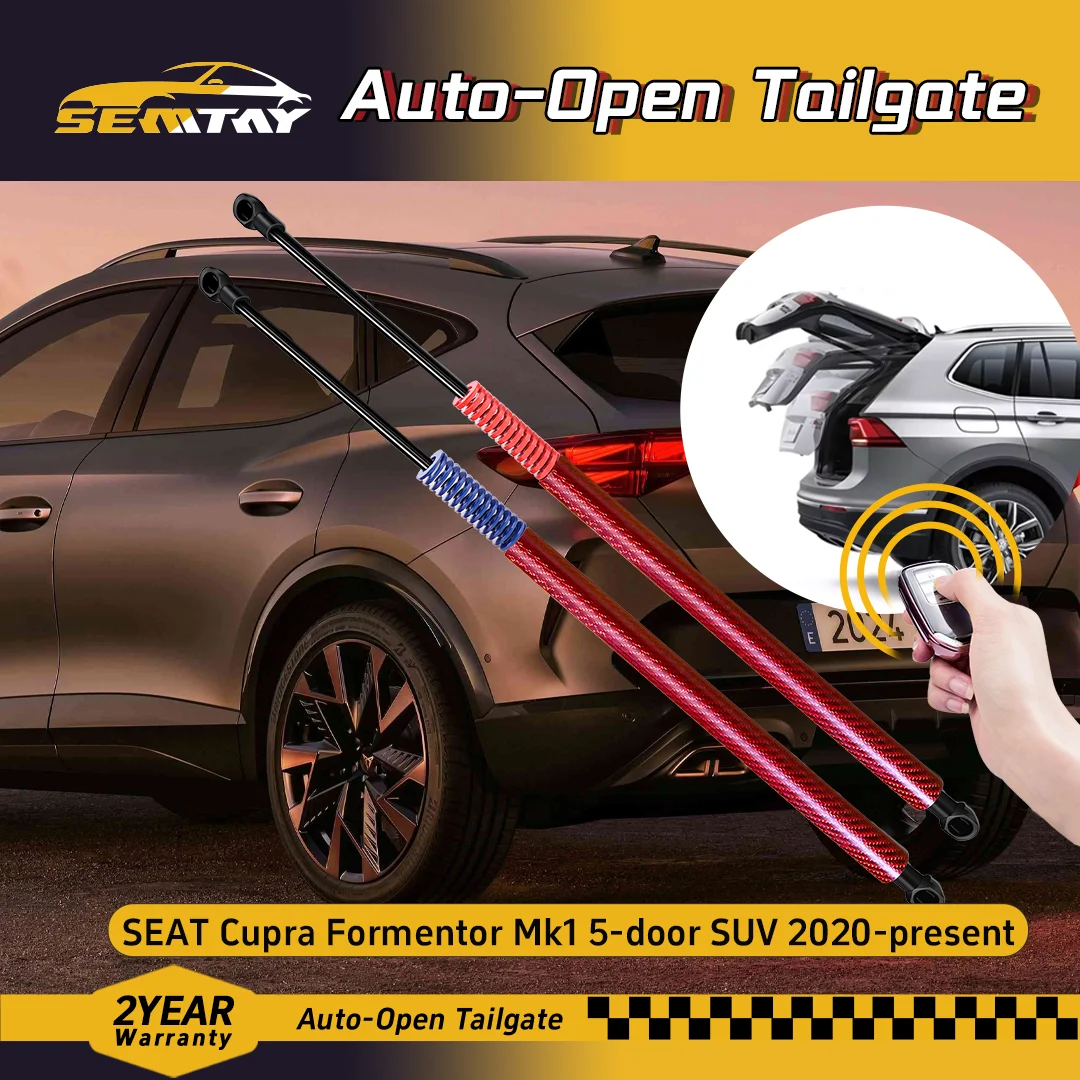 Автоматические амортизаторы SEMTAY с пружиной для Cupra Formentor Mk1 5-дверный внедорожник 2020- Подъемники задней двери багажника
Автоматические амортизаторы SEMTAY с пружиной для Cupra Formentor Mk1 5-дверный внедорожник 2020- Подъемники задней двери багажника