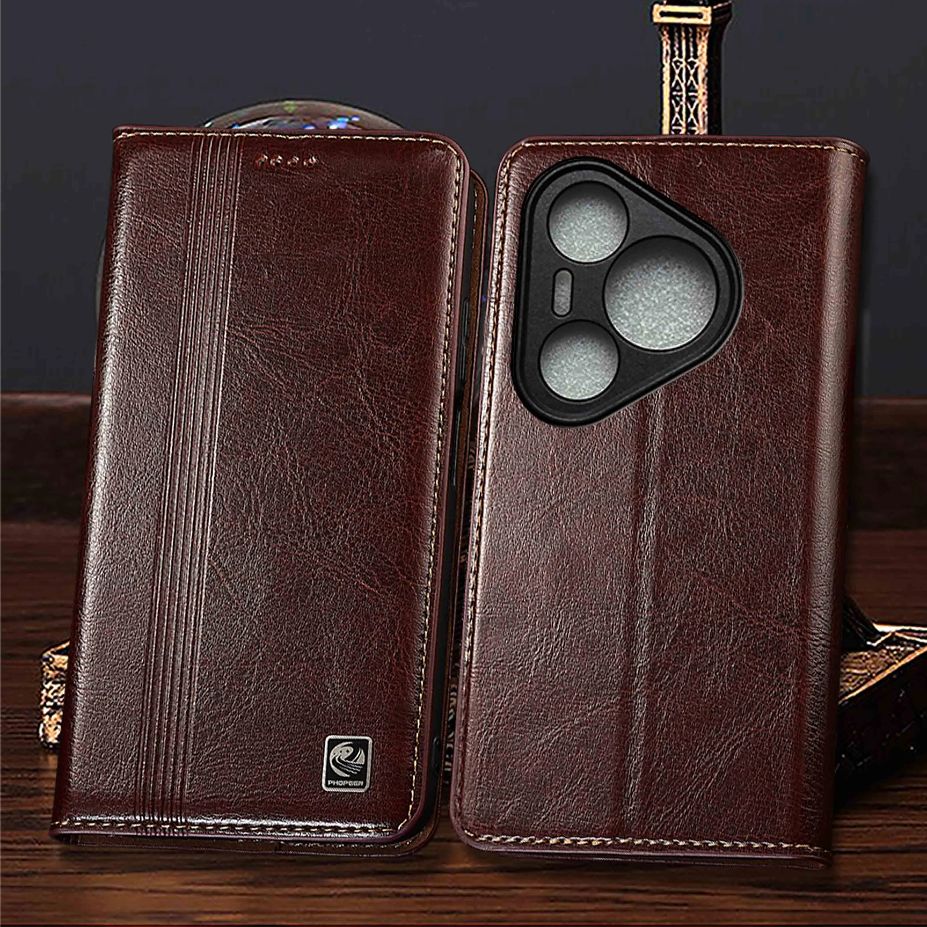 Genuine Leather Flip Phone Case Cover On For Huawei Pura 70 80 90 Pro Max Plus Ultra Vertical Line Pattern Of Flip Cover Case
Genuine Leather Flip Phone Case Cover On For Huawei Pura 70 80 90 Pro Max Plus Ultra Vertical Line Pattern Of Flip Cover Case