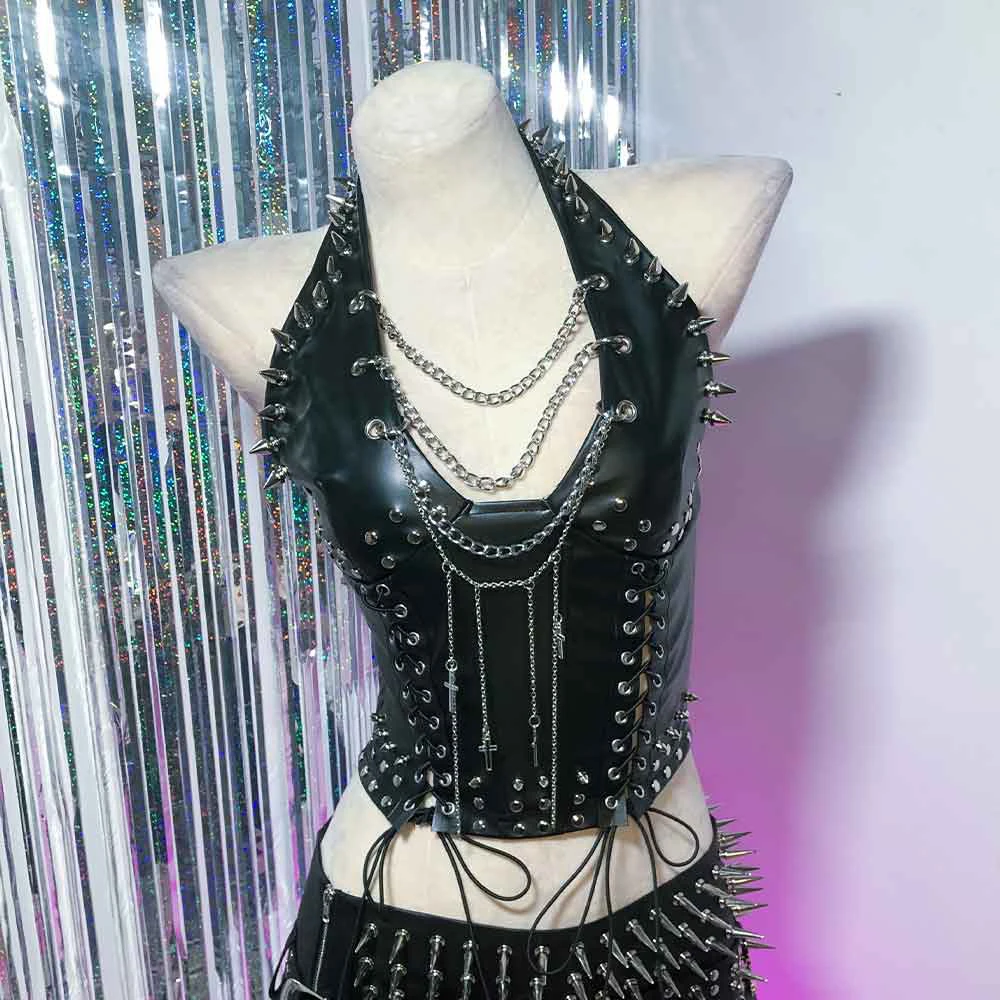 Топы в стиле Y2K: милые, в стиле 90-х, гранж, с заклепками, цепями, готика, безрукавка, харидзюку, эко-панк, рок, эмо, для девушек, готическая мода, ретро, DIY
Топы в стиле Y2K: милые, в стиле 90-х, гранж, с заклепками, цепями, готика, безрукавка, харидзюку, эко-панк, рок, эмо, для девушек, готическая мода, ретро, DIY