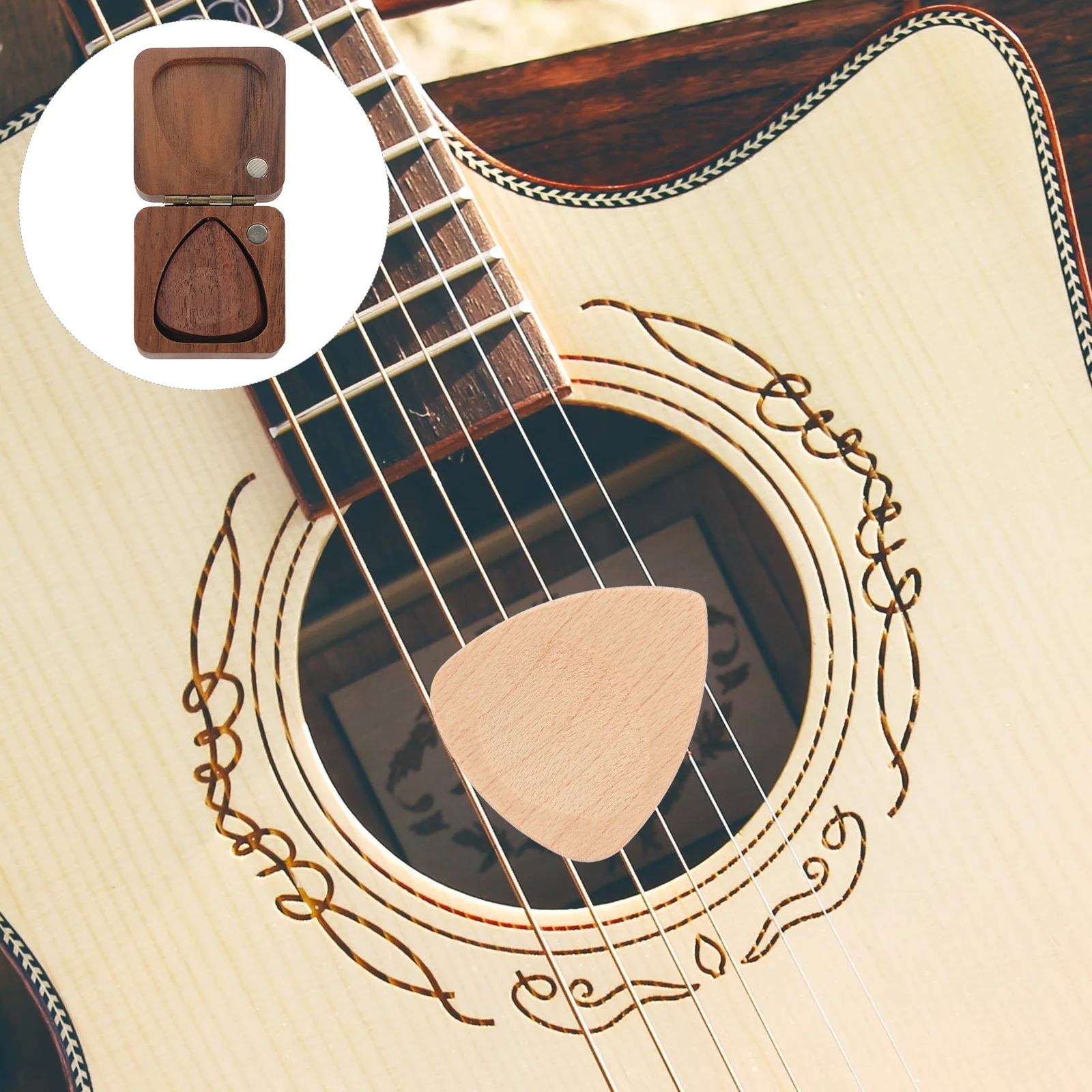 Guitar Pick Case Picks Storage Container Ballad for Acoustic Boxes Stringed Musical Instrument with Holder
Guitar Pick Case Picks Storage Container Ballad for Acoustic Boxes Stringed Musical Instrument with Holder