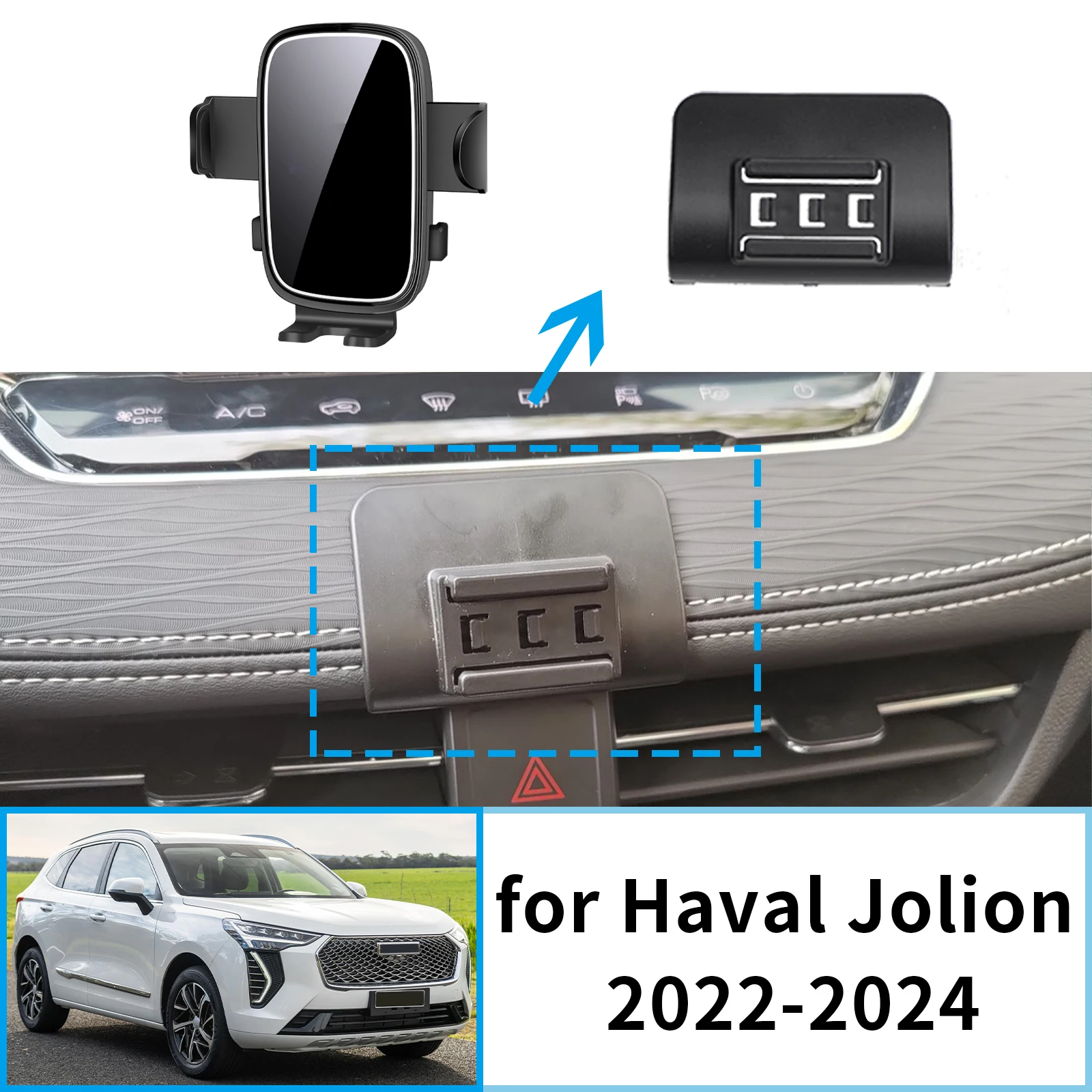 fit for Haval Jolion 2022 2023 2024 Stable Clip-On Phone Holder Mount Screen Base No Vibration Car accessoires
fit for Haval Jolion 2022 2023 2024 Stable Clip-On Phone Holder Mount Screen Base No Vibration Car accessoires