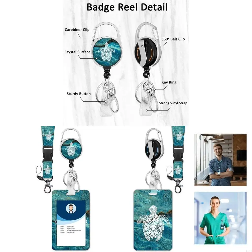 Turtles Card Holder Lanyard Badge Card Holder with Carabiner Clip for Nurse
Turtles Card Holder Lanyard Badge Card Holder with Carabiner Clip for Nurse