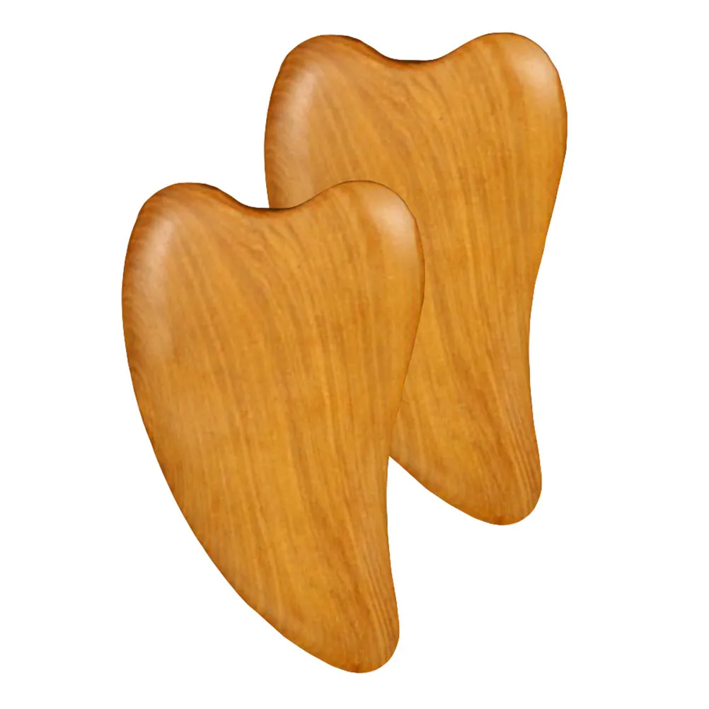 2Pcs Wooden Massage Scraping Board Facial Care Tool Natural Gua Sha Scraper Anti Aging Scraping Board
2Pcs Wooden Massage Scraping Board Facial Care Tool Natural Gua Sha Scraper Anti Aging Scraping Board