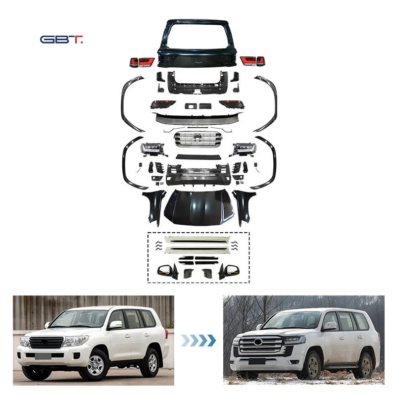 ZAIQU Factory 2023 Top Quality LC200 Upgrade to 300 Body Kit for 2008-2015 Land Cruiser 200 Facelift Conversion Kit
ZAIQU Factory 2023 Top Quality LC200 Upgrade to 300 Body Kit for 2008-2015 Land Cruiser 200 Facelift Conversion Kit