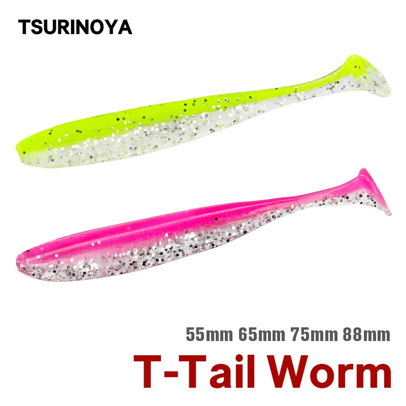 Рыболовные приманки TSURINOYA 55/6575/88 мм с Т-образным хвостом, мягкая искусственная приманка, снасть, джеркбейты, рыба, двухцветный воблер на окуня и щуку
Рыболовные приманки TSURINOYA 55/6575/88 мм с Т-образным хвостом, мягкая искусственная приманка, снасть, джеркбейты, рыба, двухцветный воблер на окуня и щуку
