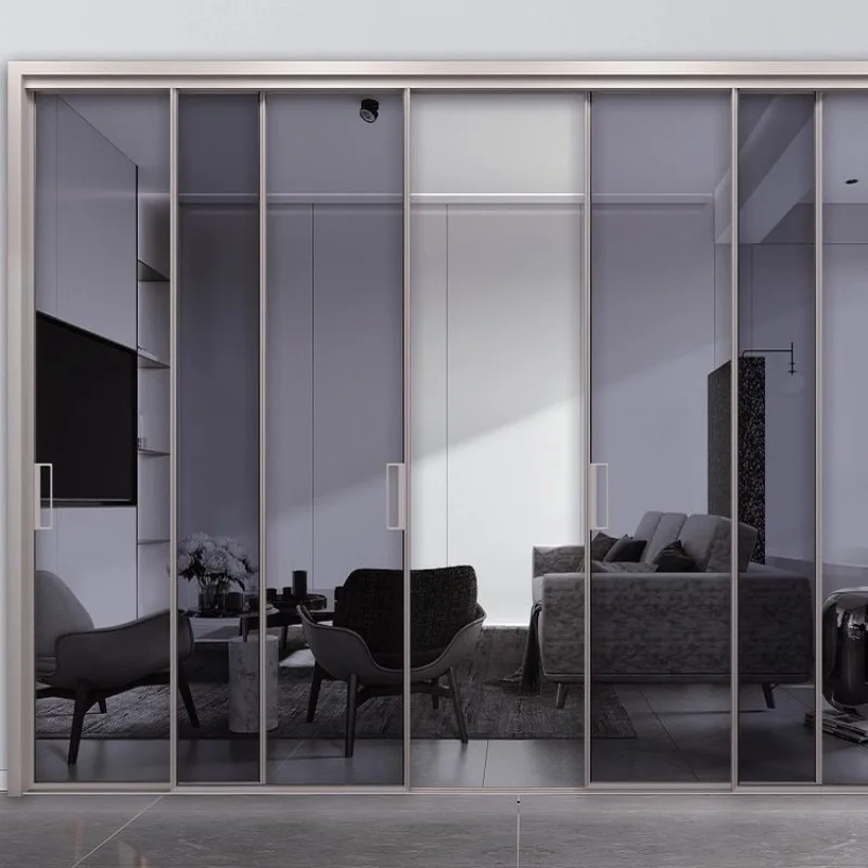 Magnetic Levitation Sliding Door Commercial Electric Glass Sliding Door Four Door Face Sweep Fingerprint Automatic Door Controll
Magnetic Levitation Sliding Door Commercial Electric Glass Sliding Door Four Door Face Sweep Fingerprint Automatic Door Controll