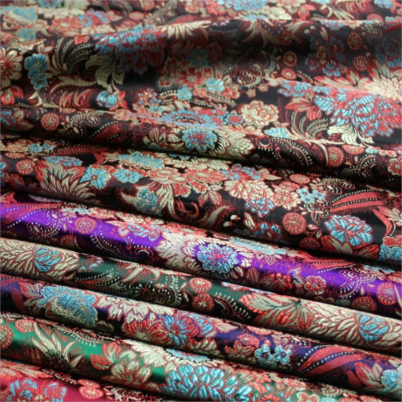 Chinese-style cheongsam children's clothing decoration hand-woven jacquard brocade silk fabric
Chinese-style cheongsam children's clothing decoration hand-woven jacquard brocade silk fabric