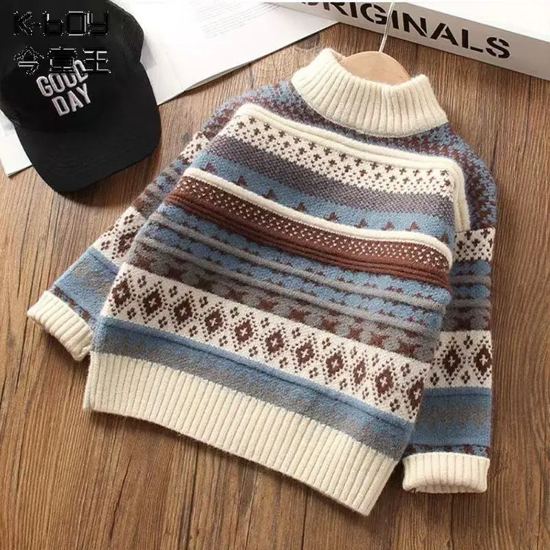 Boys Girls Long Sleeve Warm SweatersAutumn Baby Boys Sweaters Coat Kids Knitting Pullovers Tops
Boys Girls Long Sleeve Warm SweatersAutumn Baby Boys Sweaters Coat Kids Knitting Pullovers Tops