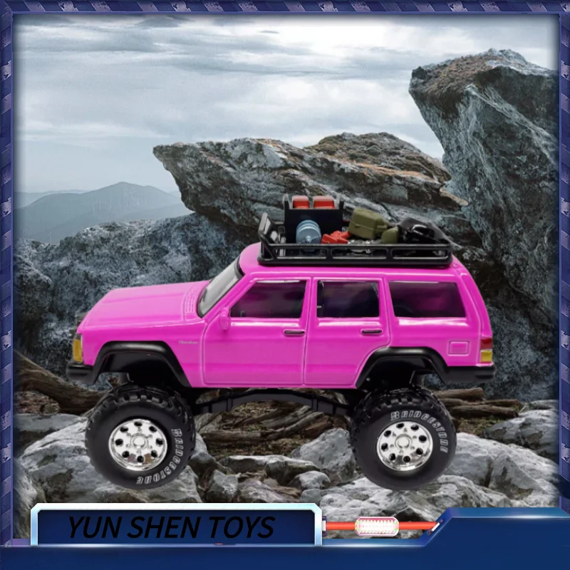 Xcartoys 1/64 Cherokee внедорожник с амортизатором винтажные литые игрушки классическая модель автомобиля для детей подарки 
Xcartoys 1/64 Cherokee внедорожник с амортизатором винтажные литые игрушки классическая модель автомобиля для детей подарки