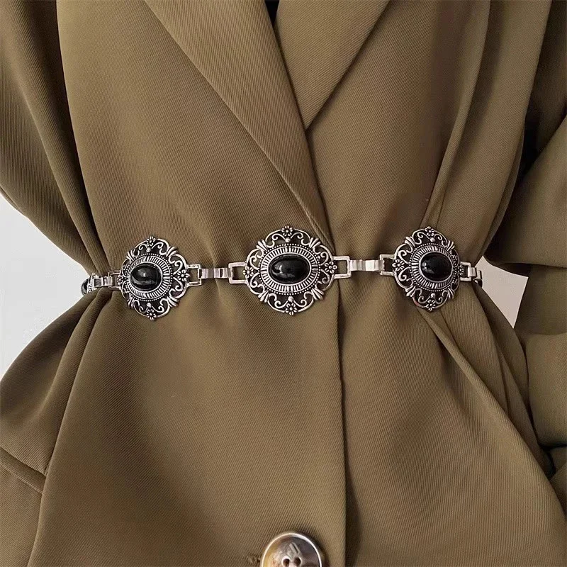 Ethnic Style Waist Chain Accessories Versatile Belt For Women 2025 New Matching Skirt Dress Blazer Metal 2DB2365
Ethnic Style Waist Chain Accessories Versatile Belt For Women 2025 New Matching Skirt Dress Blazer Metal 2DB2365