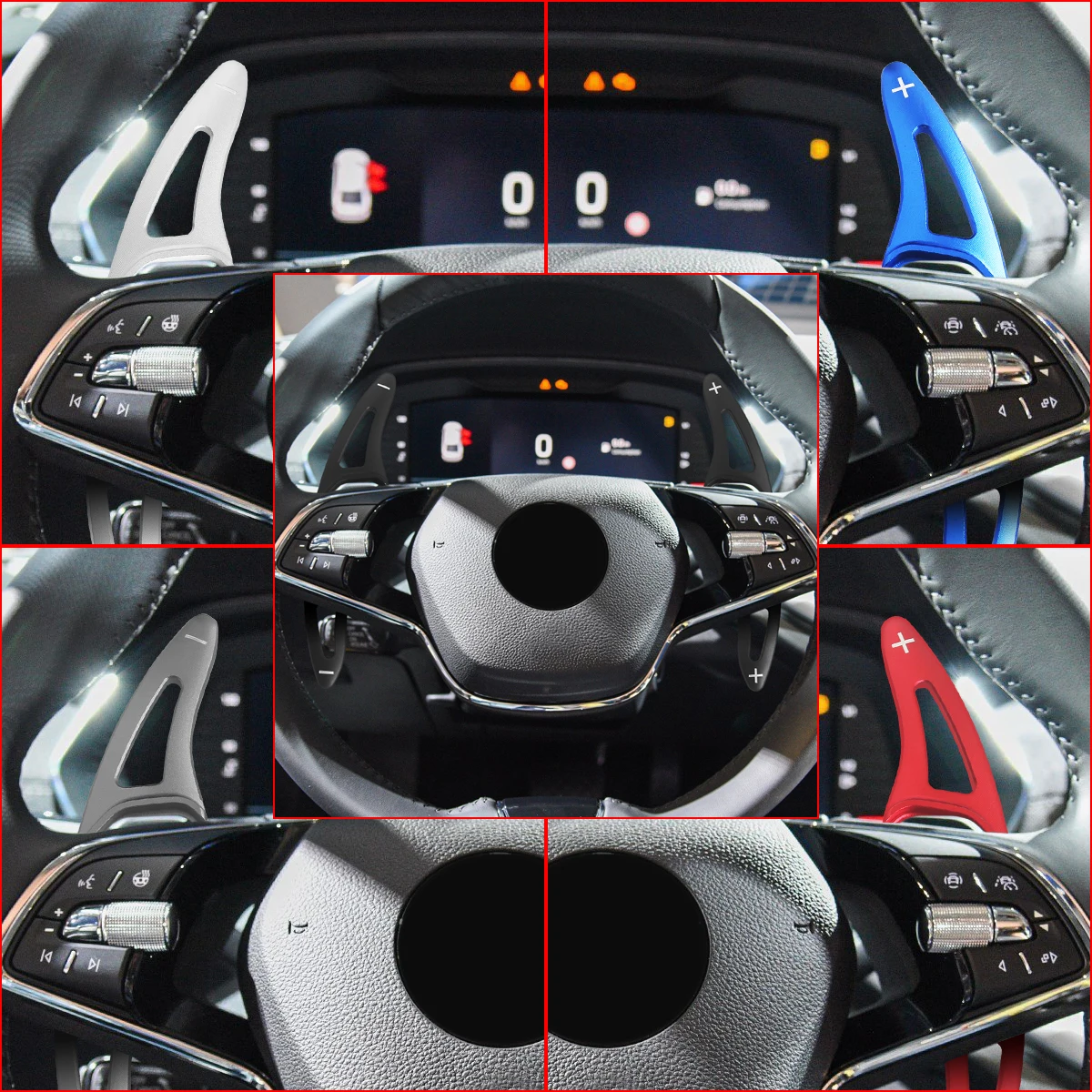 For 2021-2026 Skoda Octavia Enyaq iV Scout Kodiaq Karoq Superb Scala Kamiq Aluminum Alloy Car Paddle Shift Shifter Extension
For 2021-2026 Skoda Octavia Enyaq iV Scout Kodiaq Karoq Superb Scala Kamiq Aluminum Alloy Car Paddle Shift Shifter Extension