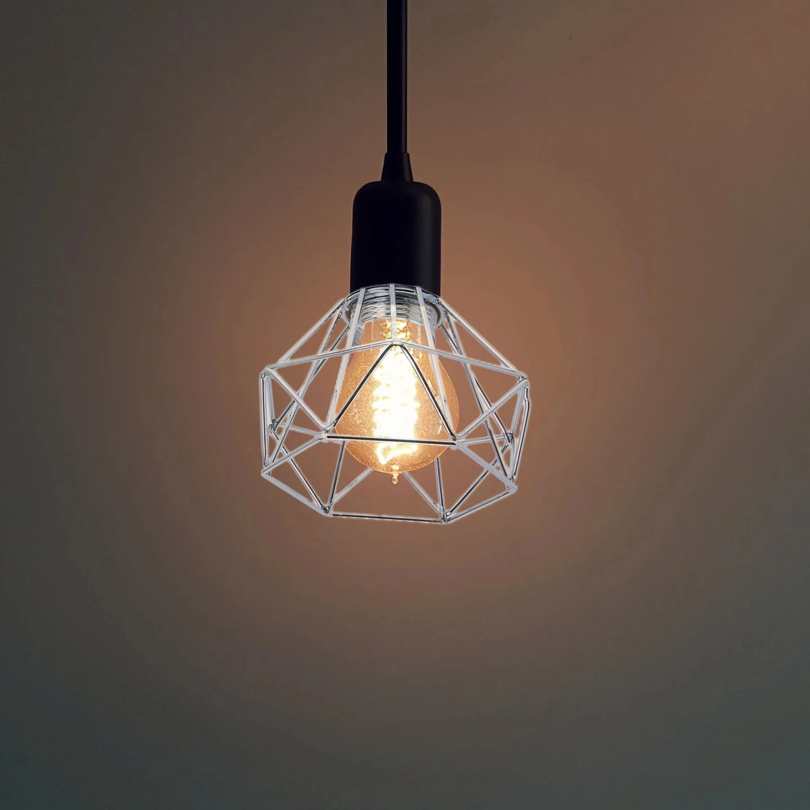 3pcs Retro Industrial Lamp Shade Diamond Shape Cage Lightshade Creative Wall Cover Iron Art Decorative Indoor Lighting
3pcs Retro Industrial Lamp Shade Diamond Shape Cage Lightshade Creative Wall Cover Iron Art Decorative Indoor Lighting