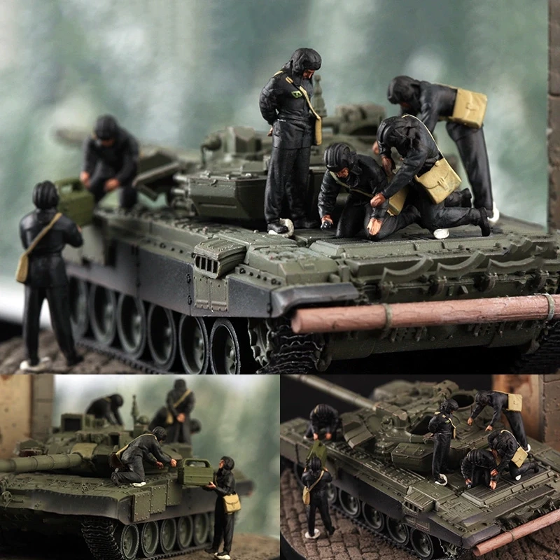 Масштабная модель 1/72, русские танковые солдаты, 6 шт., фигурки без автомобиля, игрушки, сделай сам, аксессуары для сцены, коллекция кукол, подарки для фанатов для взрослых
Масштабная модель 1/72, русские танковые солдаты, 6 шт., фигурки без автомобиля, игрушки, сделай сам, аксессуары для сцены, коллекция кукол, подарки для фанатов для взрослых