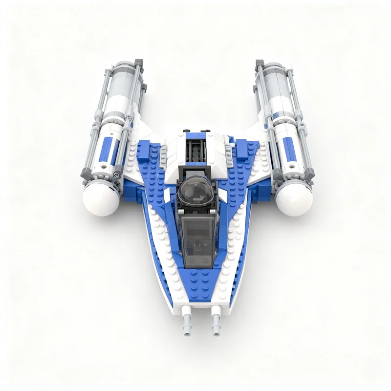 NEW 592CS Star Plan Movie MOC Captain Rex's Y-wing Space Fighter Model DIY Creative Ideas Child Toy Assembly Puzzle BirthdayGift
NEW 592CS Star Plan Movie MOC Captain Rex's Y-wing Space Fighter Model DIY Creative Ideas Child Toy Assembly Puzzle BirthdayGift