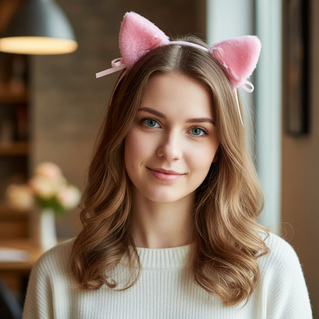 Women Club Bar Night Party Cat Ear Head Band Hair Accessories Small bell Cartoon Hair Band
Women Club Bar Night Party Cat Ear Head Band Hair Accessories Small bell Cartoon Hair Band