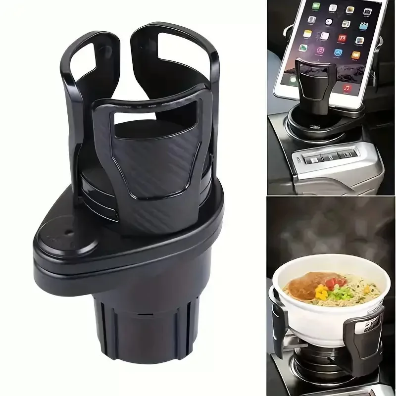 Dual Rotatable Car Cup Holder Expander Adjustable Base Carbon Fiber Cup Extender Fit Yeti Hydro Flask Large Coffee Water Cup
Dual Rotatable Car Cup Holder Expander Adjustable Base Carbon Fiber Cup Extender Fit Yeti Hydro Flask Large Coffee Water Cup