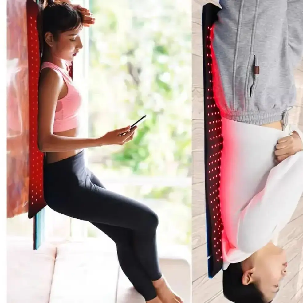 Red Light Therapy Mat for Whole Body HLKGO - 360 LED Infrared Pad for Back Neck Waist Pain Relief & Muscle Recovery
Red Light Therapy Mat for Whole Body HLKGO - 360 LED Infrared Pad for Back Neck Waist Pain Relief & Muscle Recovery
