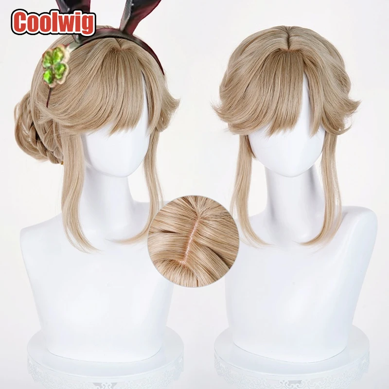 Coolwig Synthetic Hair Ade Cosplay Wigs With Buns Game Nikke The Goddess of Victory Ade Halloween Light Brown Wig Heat Resistant
Coolwig Synthetic Hair Ade Cosplay Wigs With Buns Game Nikke The Goddess of Victory Ade Halloween Light Brown Wig Heat Resistant