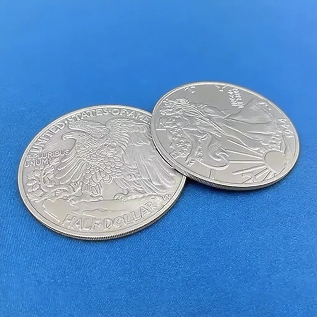 Jumbo Morgan Dollar (7.3cm, Zinc Alloy) Copy Coin Close up Magic Tricks Stage Magic Accessories Gimmick
Jumbo Morgan Dollar (7.3cm, Zinc Alloy) Copy Coin Close up Magic Tricks Stage Magic Accessories Gimmick