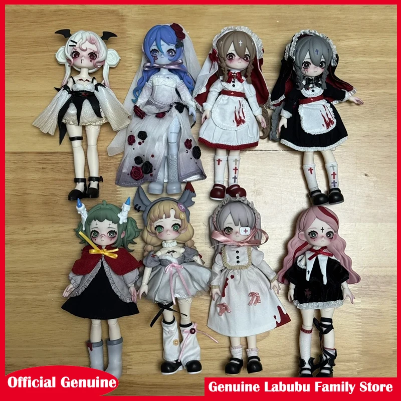 Genuine Nyssa Eerie Nightmare Series 1/12 Bjd Blind Box Gothic Movable Joints Garage Model Collection Kawaii Birthday Xmas Gift
Genuine Nyssa Eerie Nightmare Series 1/12 Bjd Blind Box Gothic Movable Joints Garage Model Collection Kawaii Birthday Xmas Gift