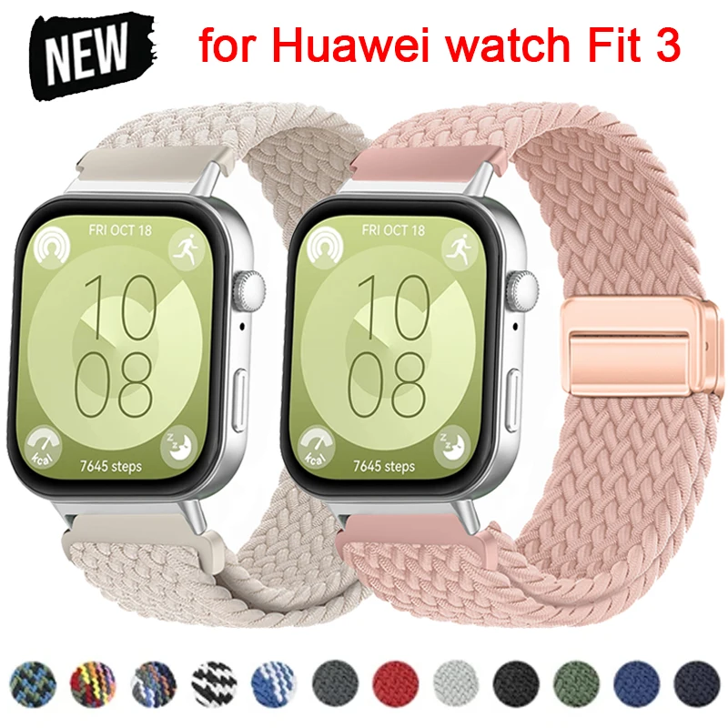 Nylon Braided Loop Strap for Huawei Watch Fit 3 Magnetic Buckle Adjusted Band for Huawei Watch Fit 2 Bracelet for huawei fit
Nylon Braided Loop Strap for Huawei Watch Fit 3 Magnetic Buckle Adjusted Band for Huawei Watch Fit 2 Bracelet for huawei fit