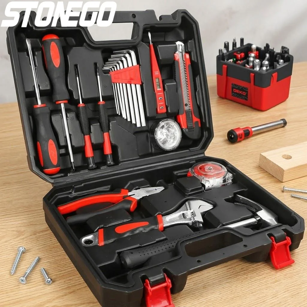 108Pcs Tool Set Screwdriver Wrench for Auto Repair Household Handy Tool Box Durable Mechanic Tools
108Pcs Tool Set Screwdriver Wrench for Auto Repair Household Handy Tool Box Durable Mechanic Tools