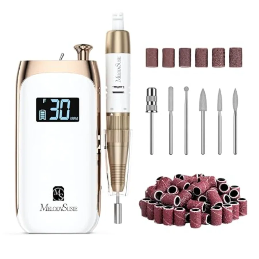 Entry-Level Clip-On Vintage-Style Nail Drill SC320C 30000RPM Rechargeable E-File for All Manicure Shaping and Gel Removal Perfe
Entry-Level Clip-On Vintage-Style Nail Drill SC320C 30000RPM Rechargeable E-File for All Manicure Shaping and Gel Removal Perfe