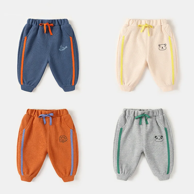 Spring Autumn Toddler Boys Casual Pants Loose Infant Babys Boys Cotton Sweatpants Korean Animal Contrast Children Boys Trousers
Spring Autumn Toddler Boys Casual Pants Loose Infant Babys Boys Cotton Sweatpants Korean Animal Contrast Children Boys Trousers