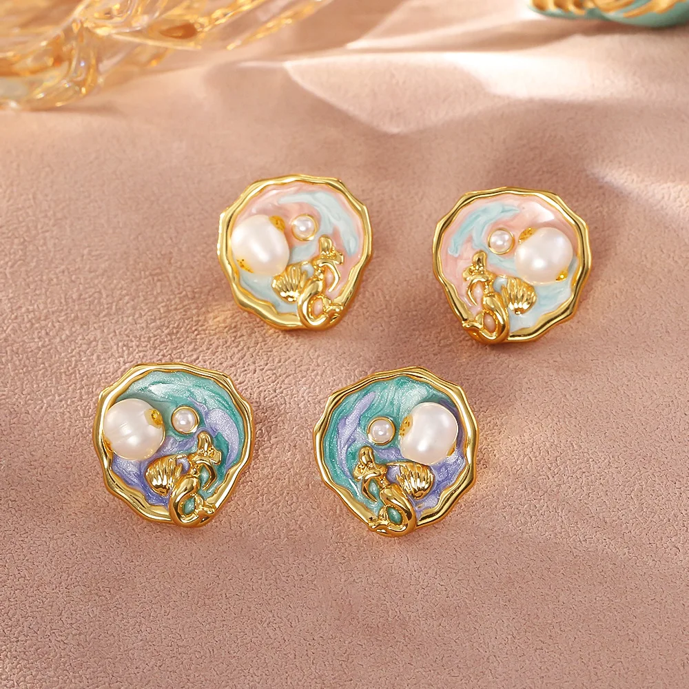 Fashionable and Exquisite Monet Garden Baroque Earrings Niche Light Luxury Earrings Personalized Versatile Commuting Earrings
Fashionable and Exquisite Monet Garden Baroque Earrings Niche Light Luxury Earrings Personalized Versatile Commuting Earrings