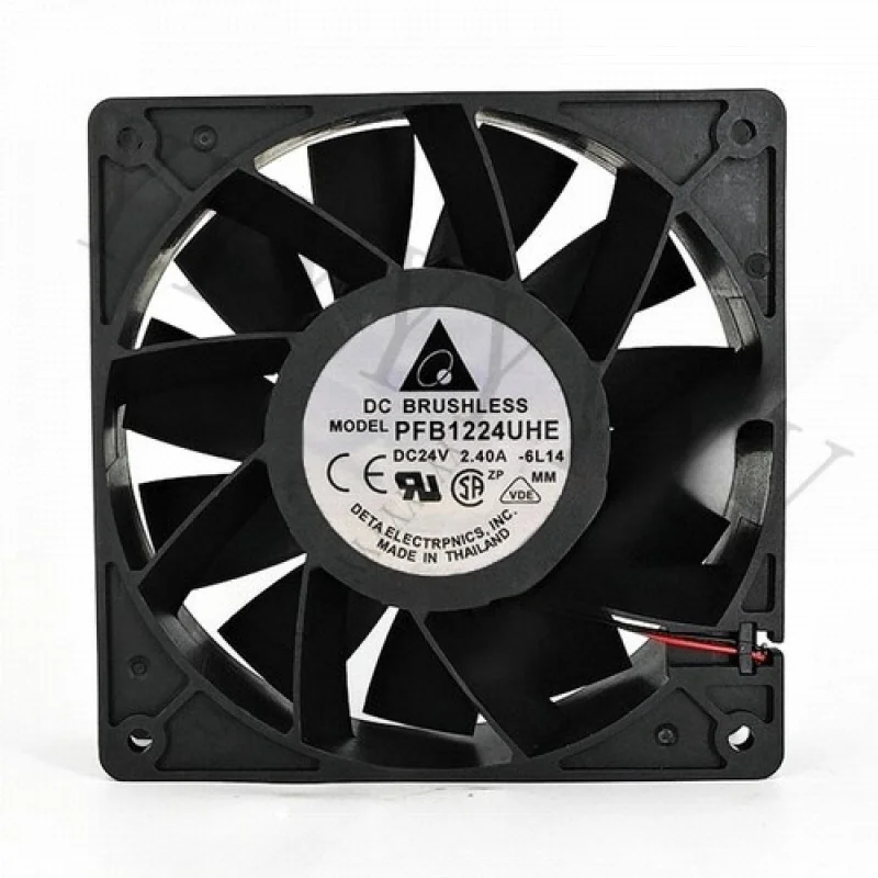 Новинка для Delta PFB1224UHE DC24V 2,40A 12 см 5500 об/мин 2-проводной автоматический охлаждающий вентилятор
Новинка для Delta PFB1224UHE DC24V 2,40A 12 см 5500 об/мин 2-проводной автоматический охлаждающий вентилятор